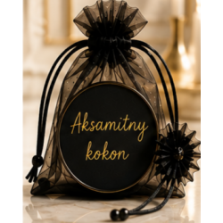 Mały tealight - naturalna świeca sojowa Aksamitny Kokon